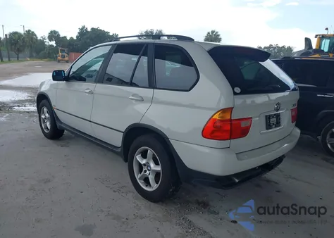 2003 BMW X5 3.0I z USA, uszkodzony, nr VIN 5UXFA53543LV86117